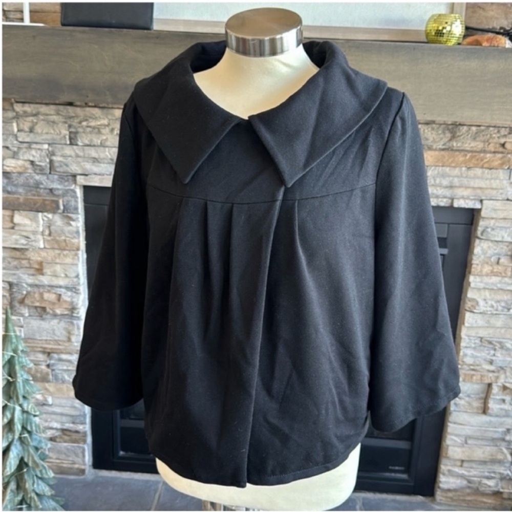Old Navy Black Asymmetrical Shrug